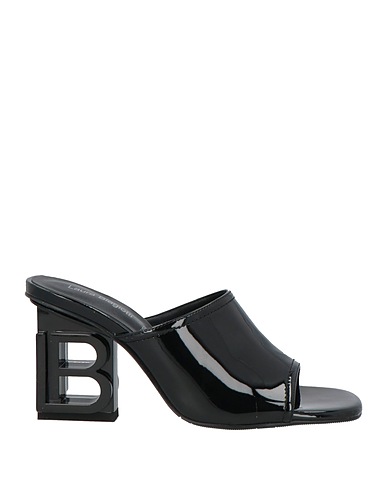 LAURA BIAGIOTTI Sandali Nero Fibre tessili