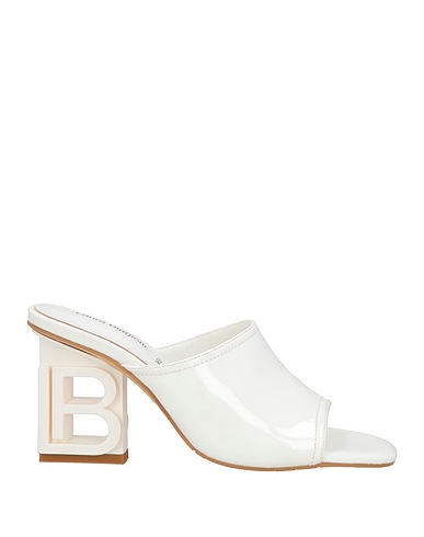 LAURA BIAGIOTTI Sandals White Textile fibres
