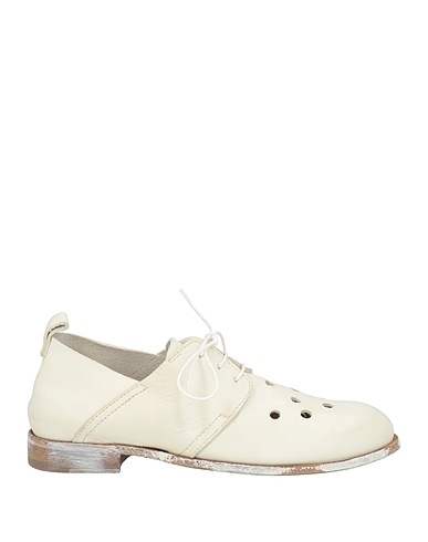 MOMA Laced shoes Ivory Leather