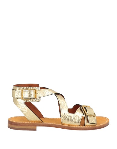 ZADIG&VOLTAIRE Sandals Gold Leather