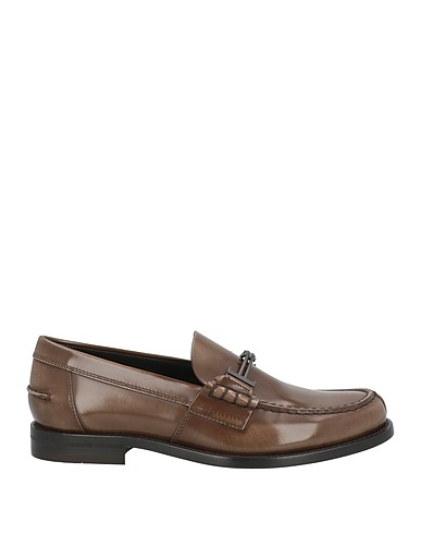 TOD'S Loafers Taupe Calfskin
