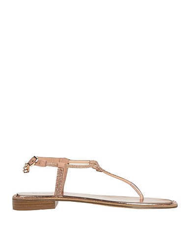 LAURA BIAGIOTTI Flip flops Sand Textile fibers