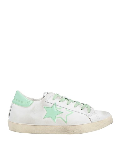 2STAR Sneakers Bianco Pelle
