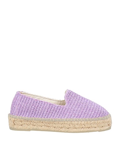 MANEBÍ Espadrilles Mauve Natural raffia