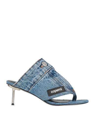COPERNI Flip flops Blue Textile fibres