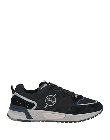 COLMAR Sneakers Black Textile fibers, Leather