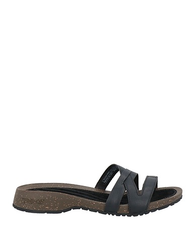 TEVA ソング・サンダル ブラック 革（なめし加工）