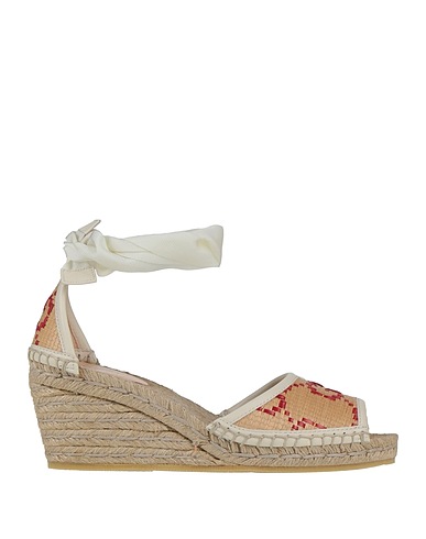 GUCCI Espadrilles Sand Leather, Natural raffia