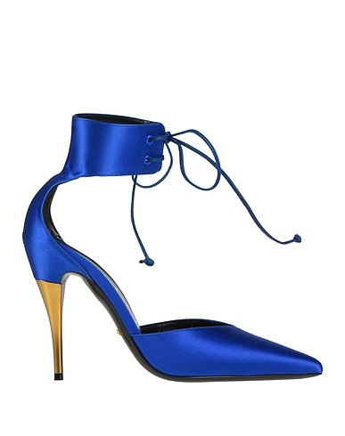 GUCCI Pump Blue Textile fibers