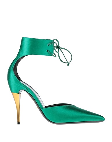 GUCCI Court Emerald green Textile fibres