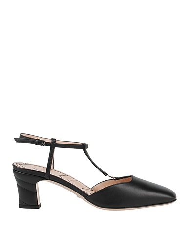 GUCCI Court Black Leather