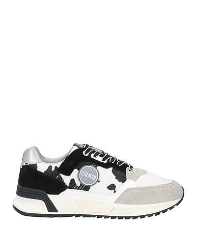 COLMAR Sneakers White Textile fibers, Leather