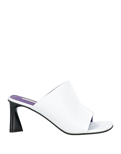 STELLA McCARTNEY Sandalen Weiß Gewebefasern