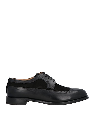 BALLY Laced shoes Black Calfskin