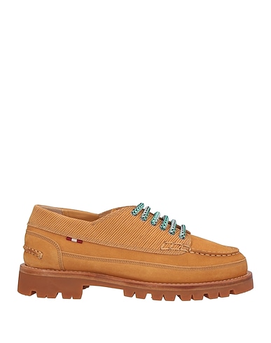 BALLY Laced shoes Camel Calfskin