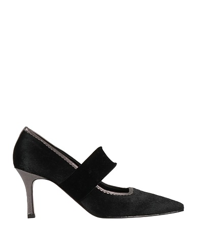 ROSE'S ROSES Court Black Leather