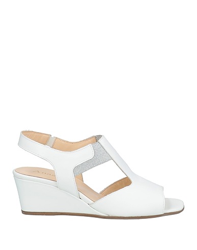 ANASTASIO Sandals White Leather