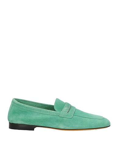 DOUCAL'S Loafers Light green 100% Calfskin