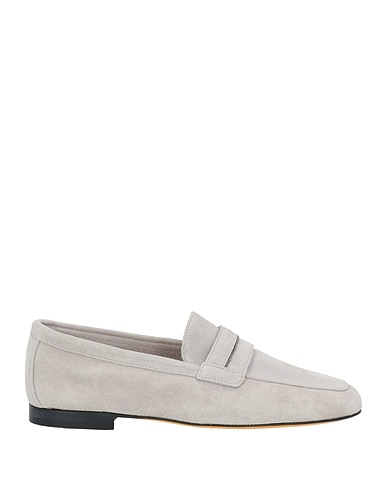 DOUCAL'S Loafers Light grey 100% Calfskin