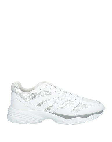 HOGAN Sneakers White Textile fibres, Leather