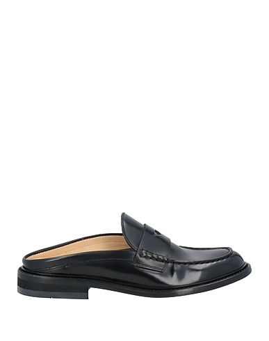 DOUCAL'S Mules and clogs Black Leather