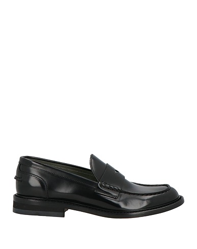 DOUCAL'S Loafers Black Leather