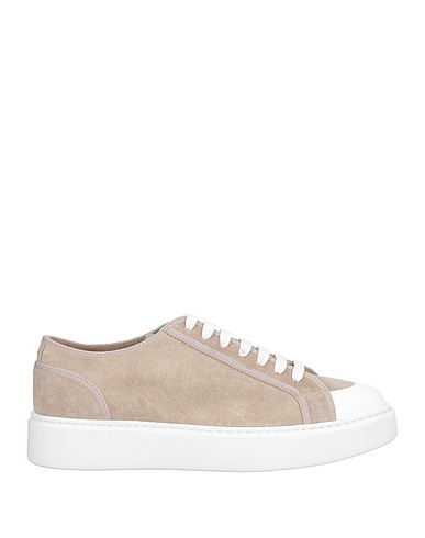 DOUCAL'S Sneakers Grey Leather, Textile fibers