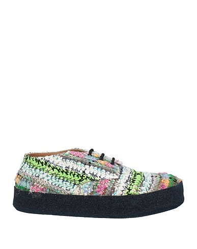 VITELLI Laced shoes White Textile fibres