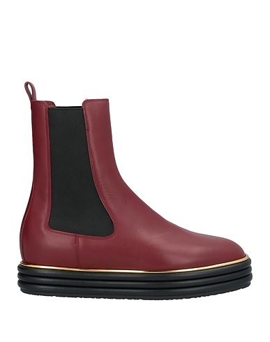 BALLY Ankle boot Burgundy Calfskin