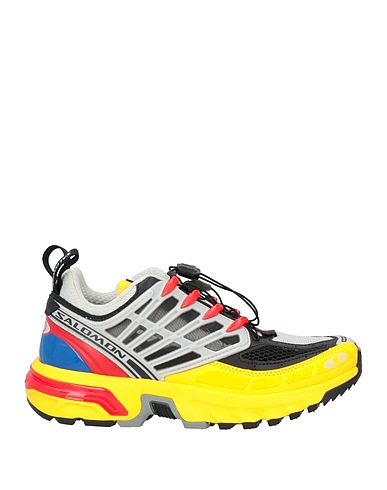 SALOMON Sneakers Black Textile fibres, Rubber