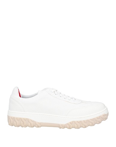 THOM BROWNE Sneakers White Textile fibers