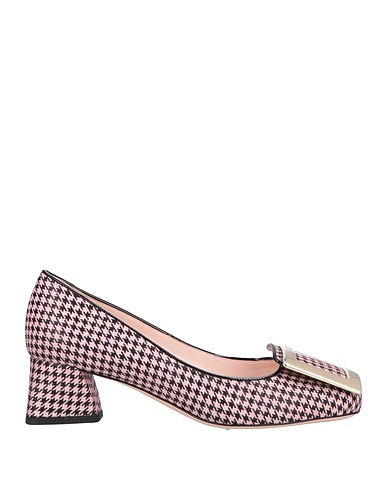 ROGER VIVIER Court Pink Textile fibres