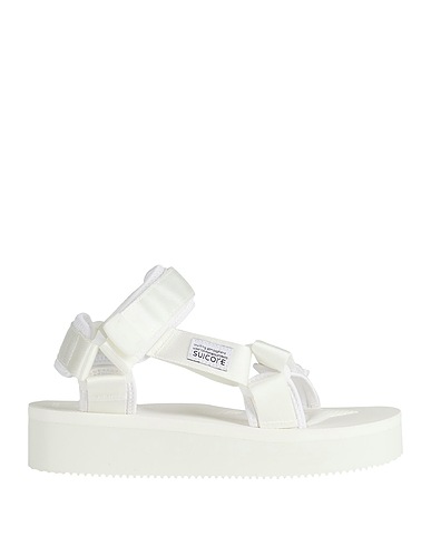 SUICOKE Sandals White Textile fibers
