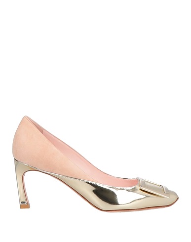 ROGER VIVIER Pump Platinum Leather
