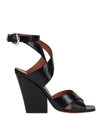 PARIS TEXAS Sandals Black Leather