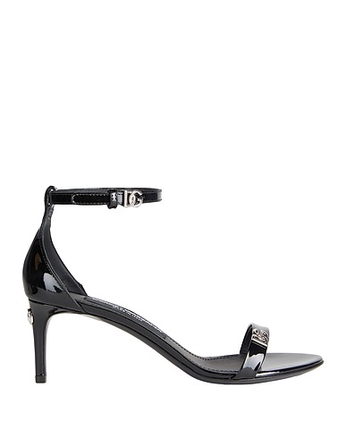DOLCE&GABBANA Sandals Black 100% Calfskin