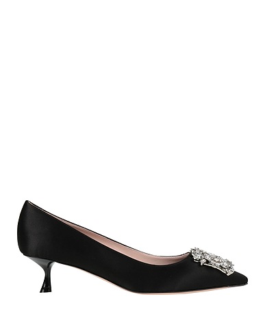 ROGER VIVIER Pump Black Textile fibers