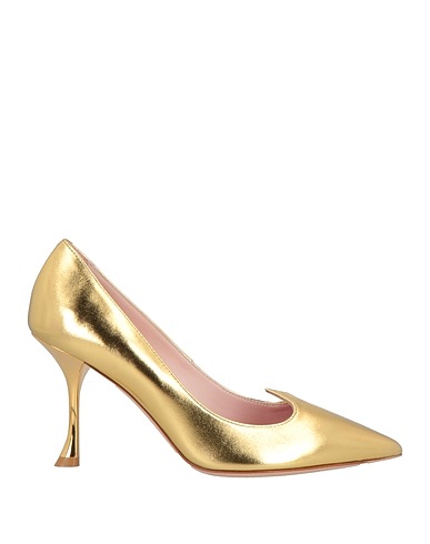 ROGER VIVIER Pump Gold Leather