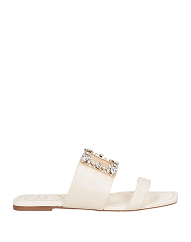ROGER VIVIER Sandals Cream Leather