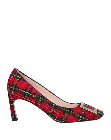 ROGER VIVIER Pump Red Textile fibers