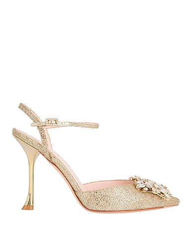 ROGER VIVIER Pump Gold Leather