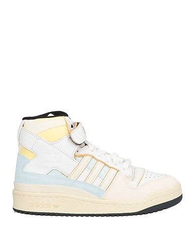 ADIDAS ORIGINALS Sneakers White Leather, Textile fibres