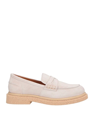 GUGLIELMO ROTTA Loafers Light grey Leather