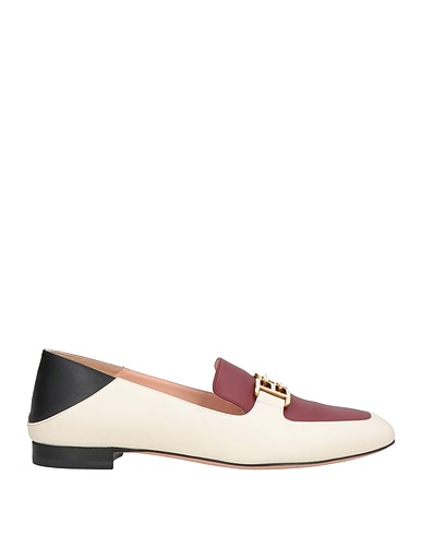 BALLY Loafers Burgundy Leather