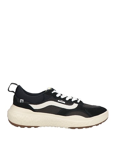 VANS Sneakers Black Leather, Textile fibers