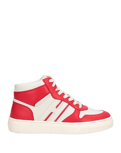 HOGAN Sneakers Red Leather