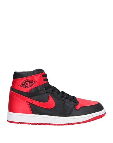 NIKE Sneakers Rot Gewebefasern