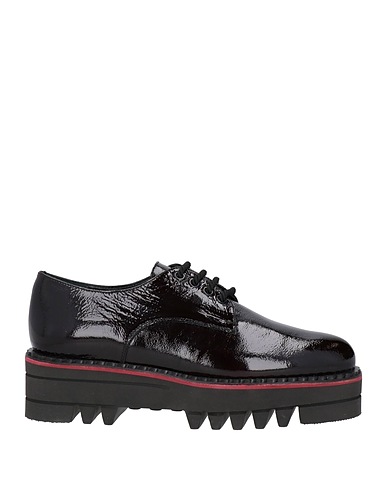 JEANNOT Laced shoes Dark brown Leather