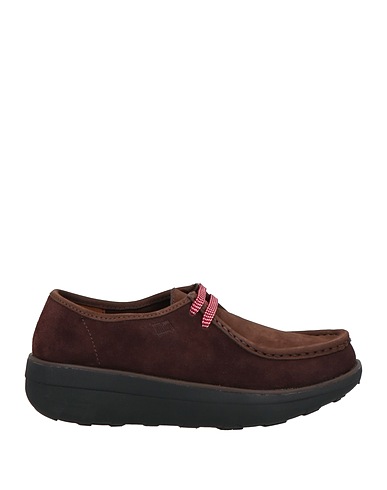 FITFLOP Laced shoes Brown Leather