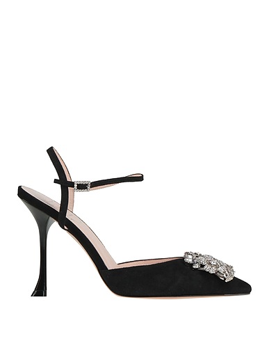 ROGER VIVIER Pumps Schwarz Leder